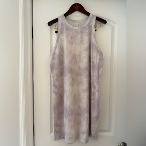 a new day Lavender Tie-Dye Sleeveless Midi Dress